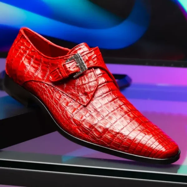 marco_di_milano_rovigo_ca_9-2.webp Flash Sale Marco di Milano Rovigo Caiman Crocodile Monk Strap Red