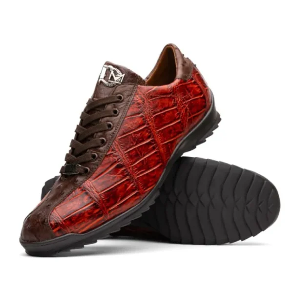 marco_di_milano_saulo_all_1-5.webp Best Marco di Milano Saulo Alligator & Ostrich Sneakers Cognac