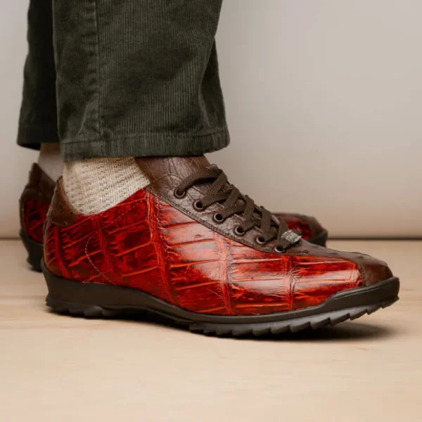 marco_di_milano_saulo_all_10-5.webp Best Marco di Milano Saulo Alligator & Ostrich Sneakers Cognac