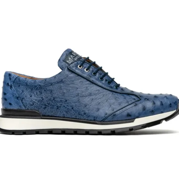 marco_di_milano_scanno_os_0-8.webp Clearance Marco di Milano Scanno Ostrich Quill Sneakers Antique Navy AntiqueNavy