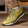 Sale Marco di Milano Scanno Ostrich Quill Sneakers Antique Green AntiqueGreen