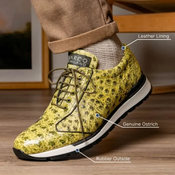 marco_di_milano_scanno_os_10-7.webp Sale Marco di Milano Scanno Ostrich Quill Sneakers Antique Green AntiqueGreen