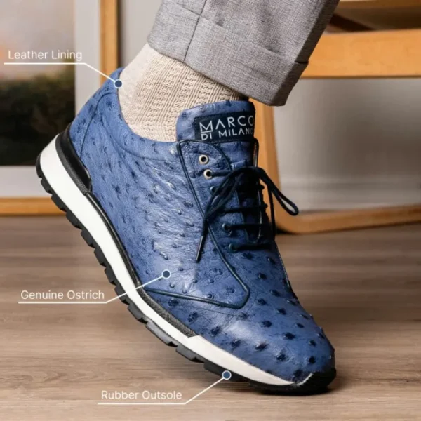 marco_di_milano_scanno_os_10-8.webp Clearance Marco di Milano Scanno Ostrich Quill Sneakers Antique Navy AntiqueNavy