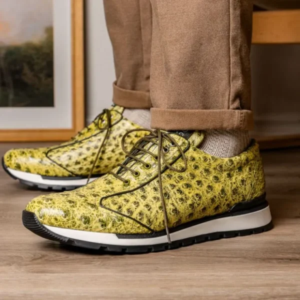 marco_di_milano_scanno_os_11-7.webp Sale Marco di Milano Scanno Ostrich Quill Sneakers Antique Green AntiqueGreen