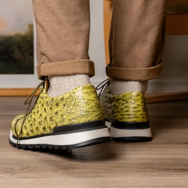 marco_di_milano_scanno_os_12-7.webp Sale Marco di Milano Scanno Ostrich Quill Sneakers Antique Green AntiqueGreen