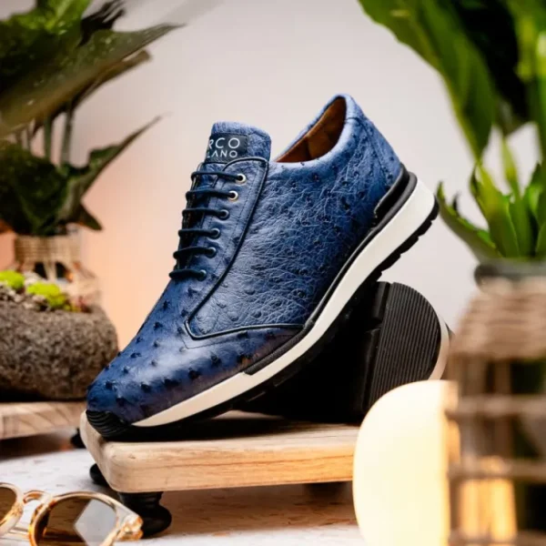 marco_di_milano_scanno_os_5-8.webp Clearance Marco di Milano Scanno Ostrich Quill Sneakers Antique Navy AntiqueNavy