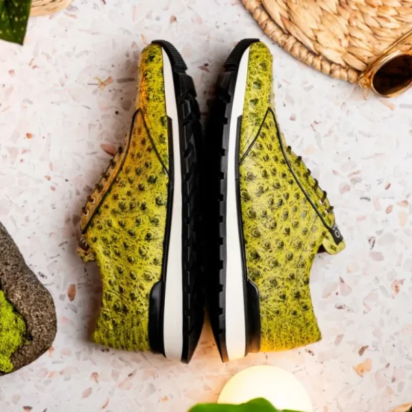 marco_di_milano_scanno_os_9-7.webp Sale Marco di Milano Scanno Ostrich Quill Sneakers Antique Green AntiqueGreen