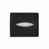 Flash Sale Torino Leather Marco Di Milano Stingray Bi-Fold Wallet Black / White