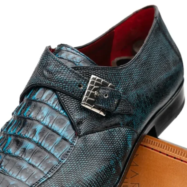 marco_di_milano_toluca_cr_4.webp Cheap Marco di Milano Toluca Crocodile & Lizard Monk Strap Blue / Black