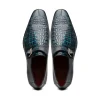 Cheap Marco di Milano Toluca Crocodile & Lizard Monk Strap Blue / Black