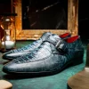 Cheap Marco di Milano Toluca Crocodile & Lizard Monk Strap Blue / Black