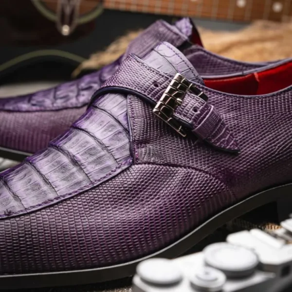 marco_di_milano_toluca_cr_7-3.webp Discount Marco di Milano Toluca Crocodile & Lizard Monk Strap Purple