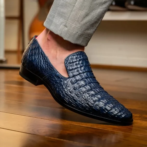 marco_di_milano_trento_ca_10-2.webp Best Sale Marco di Milano Trento Caiman Crocodile Loafers Navy
