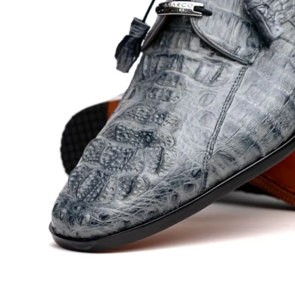 marco_di_milano_tulum_cai_3.webp Best Sale Marco di Milano Tulum Caiman Crocodile Derby Grey