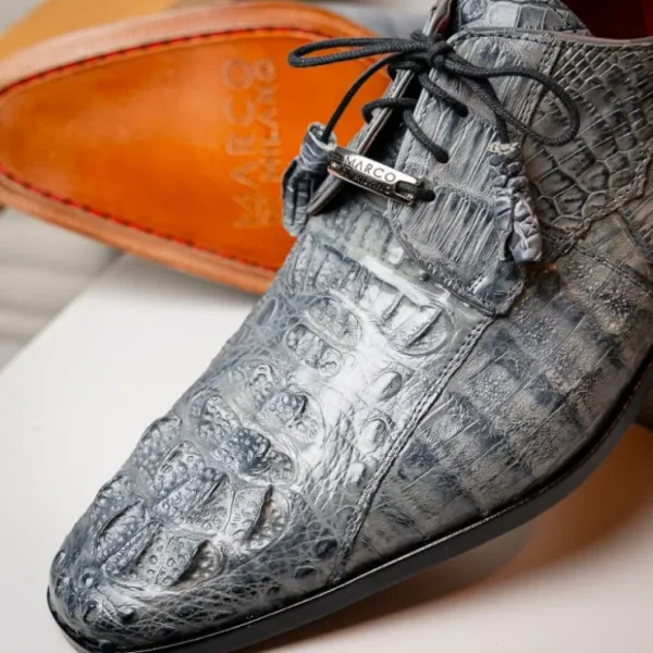 marco_di_milano_tulum_cai_9.webp Best Sale Marco di Milano Tulum Caiman Crocodile Derby Grey