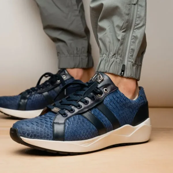 marco_di_milano_verona_py_11-4.webp Hot Marco di Milano Verona Python & Calfskin Sneakers Navy