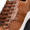 Sale Marco di Milano Verona Python & Calfskin Sneakers Honey