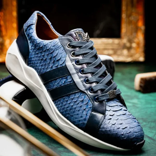marco_di_milano_verona_py_6-4.webp Hot Marco di Milano Verona Python & Calfskin Sneakers Navy