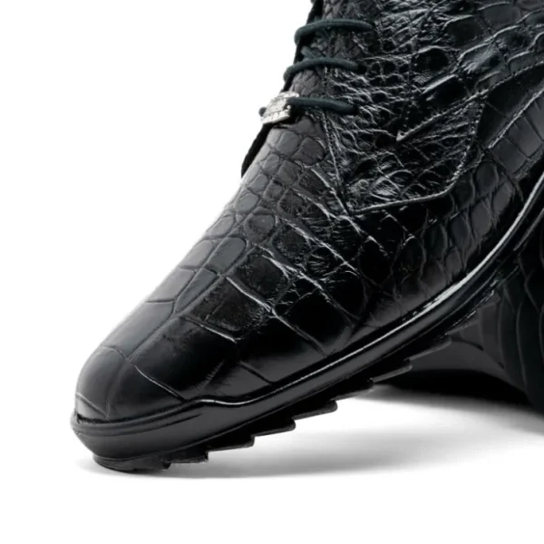 marco_di_milano_vulcan_al_2.webp Fashion Marco di Milano Vulcan Alligator Sneakers Black