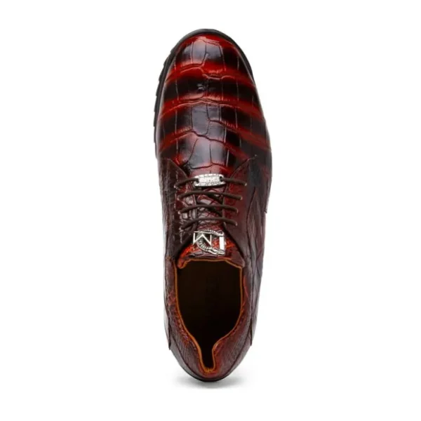 Outlet Marco di Milano Vulcan Alligator Sneakers Rustic Cognac RusticCognac