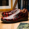 Outlet Marco di Milano Vulcan Alligator Sneakers Rustic Cognac RusticCognac