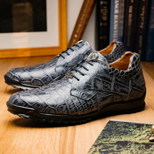 marco_di_milano_vulcan_al_5-4.webp Online Marco di Milano Vulcan Alligator Sneakers Rustic Grey RusticGrey
