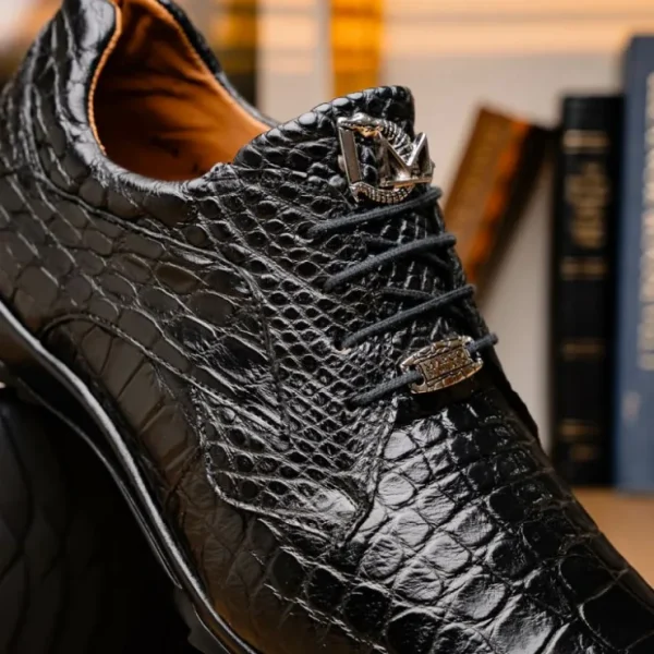 marco_di_milano_vulcan_al_7.webp Fashion Marco di Milano Vulcan Alligator Sneakers Black