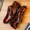 Outlet Marco di Milano Vulcan Alligator Sneakers Rustic Cognac RusticCognac