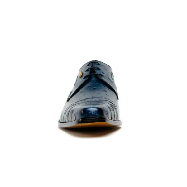 maseratti_assenzio__embos_2.webp Outlet Maseratti Assenzio 3012 Embossed Crocodile & Ostrich Derby Shoes Blue