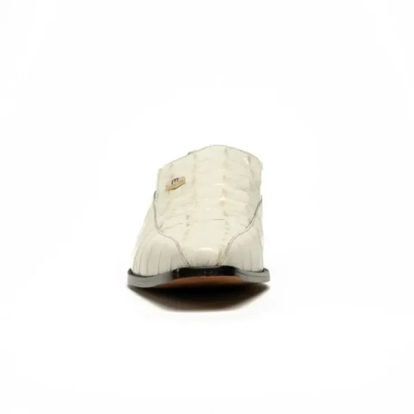 Store Maseratti Moda II 3008 Embossed Crocodile & Caiman Loafers Oryx