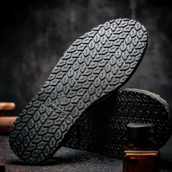 Shop Maseratti Naples Embossed Caiman Minorca Sandals Oryx