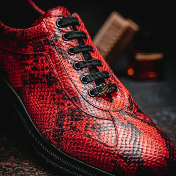 maseratti_snake__embossed_10.webp New Maseratti Snake 6004 Embossed Python Sneakers Cimarron