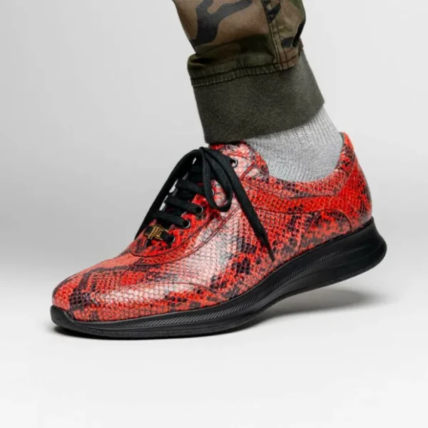 maseratti_snake__embossed_14.webp New Maseratti Snake 6004 Embossed Python Sneakers Cimarron
