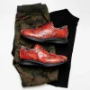 New Maseratti Snake 6004 Embossed Python Sneakers Cimarron