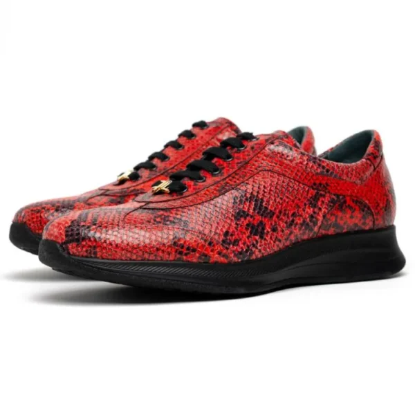 maseratti_snake__embossed_4.webp New Maseratti Snake 6004 Embossed Python Sneakers Cimarron