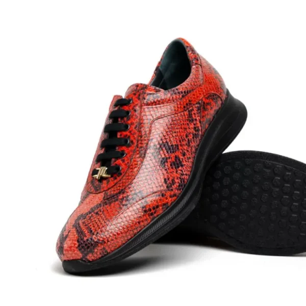 maseratti_snake__embossed_6.webp New Maseratti Snake 6004 Embossed Python Sneakers Cimarron