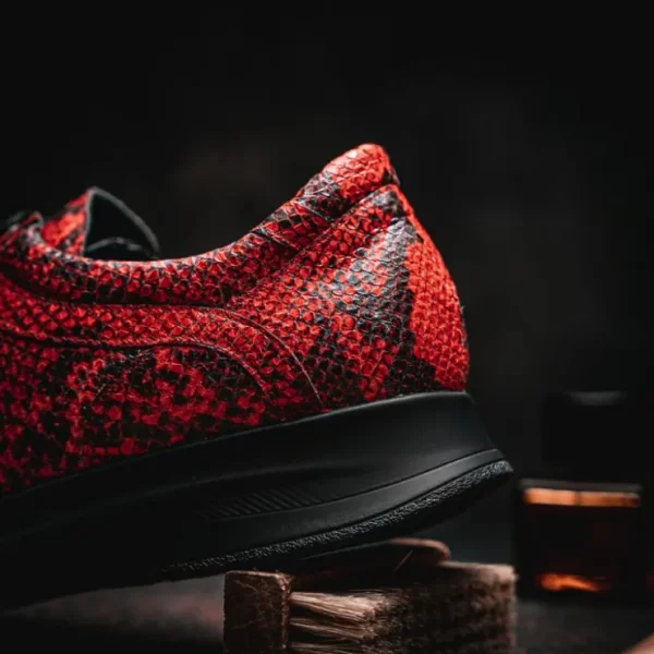 maseratti_snake__embossed_9.webp New Maseratti Snake 6004 Embossed Python Sneakers Cimarron