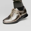 Clearance Maseratti Vidal 6002 Embossed Crocodile Sneakers (Limited Edition) Gold