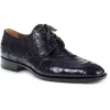 Shop Mauri 1081 Alligator Apron Toe Shoes (Special Order) Black
