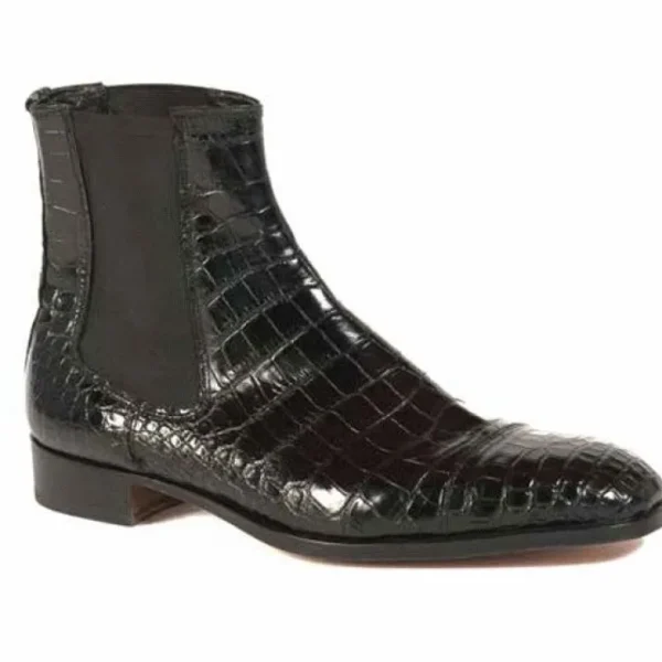 mauri__alligator_boots_bl_0.webp Fashion Mauri 4795 Alligator Boots (SPECIAL ORDER) Black