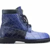 Shop Mauri 4949/2 Alligator Boots Multi Blue MultiBlue