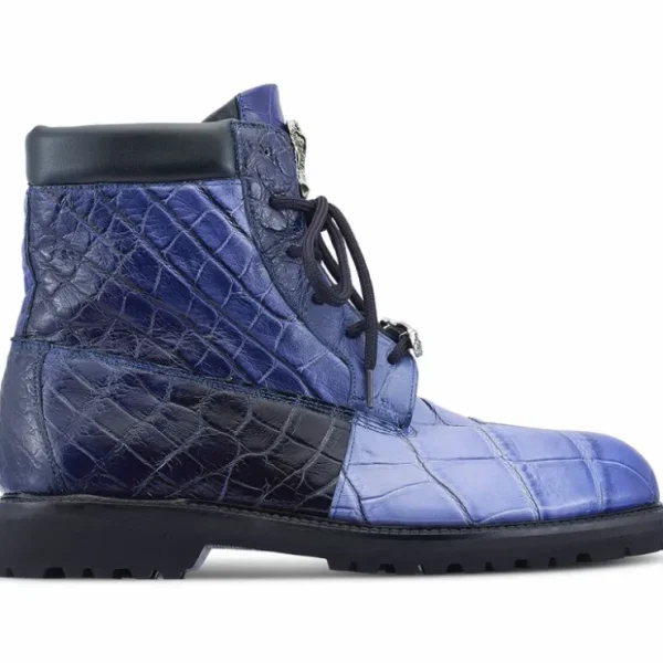 mauri__alligator_boots_mu_1.webp Shop Mauri 4949/2 Alligator Boots Multi Blue MultiBlue