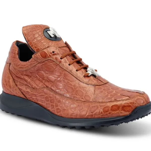 mauri__alligator_sneakers_1.webp Outlet Mauri 8900/2 Alligator Sneakers Cognac