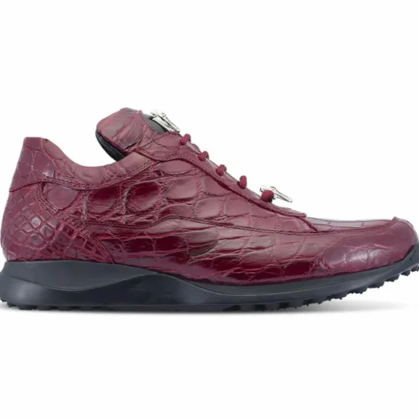 mauri__alligator_sneakers_1-7.webp Flash Sale Mauri 8900/2 Alligator Sneakers Solid Ruby Red SolidRubyRed