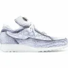 Hot Mauri 8900/2 Alligator Sneakers Dirty White / Black (Special Order)