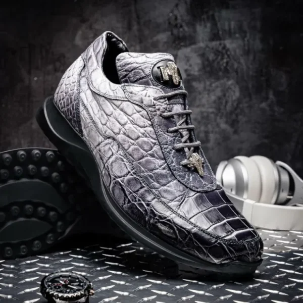 Best Sale Mauri 8900/2 Alligator Sneakers Multi Grey MultiGrey