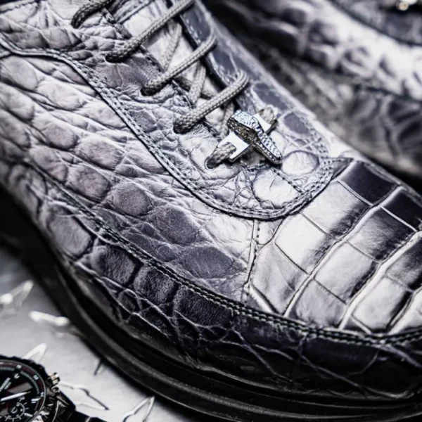 Best Sale Mauri 8900/2 Alligator Sneakers Multi Grey MultiGrey