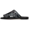 Cheap Mauri 1406/1 Aloha Ostrich Leg & Balera Sandal Black / Multi Grey