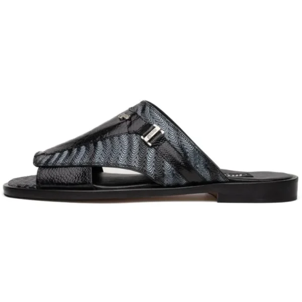 Cheap Mauri 1406/1 Aloha Ostrich Leg & Balera Sandal Black / Multi Grey
