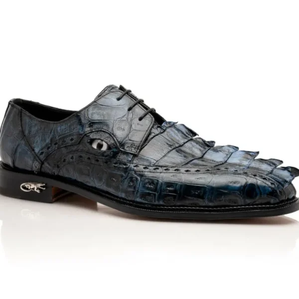 mauri__baby_croc__hornbac_0-3.webp Hot Mauri 4717/3 Baby Croc / Hornback Dress Shoes (Special Order) Night